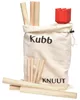 Toyfel Kubb Outdoor Spiel XXL Knuut mit Stoffbeutel Produktbild-Vorschau 2
