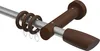 Interdeco Gardinenstange / Vorhangstange Silbergrau / Produktbild-Vorschau 1