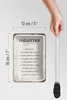 Blechschild Spruch 12x18cm Toiletten Regeln Haus Schild Produktbild-Vorschau 5