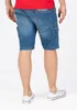 Timezone Denim Bermuda Jeans Shorts mit Cargo-Taschen Produktbild-Vorschau 3