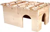 Ollesch Nagerhaus Hagar L 40x23x20 cm, mit Birkendach Produktbild-Vorschau 4