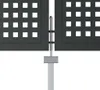 vidaXL Zahradní brána antracitová 300x175 cm ocelová Náhled obrázku produktu 5