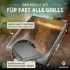 flammtal [Das Original] - Grillplatte aus 4mm rostfreiem Produktbild-Vorschau 4