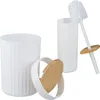 Relaxdays Badezimmer Set, 6-teilig, Badaccessoires Produktbild-Vorschau 6
