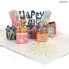 CraftWerk 3D Pop-Up Karte Happy Birthday - Gutscheinkarte Produktbild-Vorschau 2