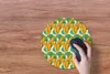 MuchoWow® Mauspad Mousepad Muster - Lebensmittel - Karotte Produktbild-Vorschau 3