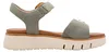 Sandali con zeppa in pelle Comfort Anteprima dell’immagine prodotto 2