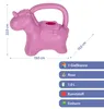 Gießkanne Einhorn Kunststoff rosa 22x19x10cm 1 Liter Produktbild-Vorschau 2