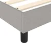 Struttura letto senza materasso Tessuto grigio chiaro Anteprima dell’immagine prodotto 6