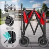KESSER® Bollerwagen faltbar mit Breite Reifen Handwagen Produktbild-Vorschau 3