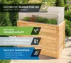 Westmann Klassik Plus 100 Lit surélevé en mélèze avec Voir les images du produit 3