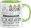 Schlagzeugerin Tasse Geschenk Lustig Abstand Halten Produktbild-Vorschau 1