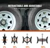 Wheel Chock Stabilizer 2 Sets for RV Travel Trailers with Náhled obrázku produktu 3