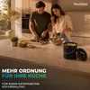 YourCasa Biomülleimer Küche 4L mit Aktivkohlefilter -  Produktbild-Vorschau 7