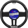 SPARCO SPS114 Lenkradbezug Schwarz/Grau Lenkradhülle Produktbild-Vorschau 1