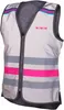 Sicherheitsweste Lucy FR Polyester / Mesh Grau / Pink MT Produktbild-Vorschau 1