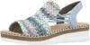 Rieker Damen Sandalette Blau/Bunt Voir les images du produit 61