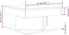 vidaXL Couchtisch Räuchereiche 57x57x30 cm Holzwerkstoff Produktbild-Vorschau 5