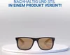 Sonnenbrille "Bamboo" - Modische Brille im Blues-Stil mit Produktbild-Vorschau 5