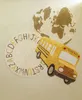 Tappeto ABECADŁO COLOR per bambini Ø120 cm beige con Anteprima dell’immagine prodotto 2