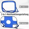 HOMCOM Fußballtore Pop Up Tor Tragbares Fußballnetz 2er Set Produktbild-Vorschau 5