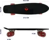 Best Sporting 30345 PP - Skateboard Schwarz LED Retroboard Produktbild-Vorschau 2