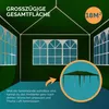 Casaria Gazebo da Giardino 3x6m Protezione UV 18m² Anteprima dell’immagine prodotto 6