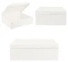 Creative Deco XL Caja de madera blanca con tapa, 40 x 30 x Vista previa de la imagen del producto 5