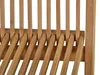 MiaMöbel Gartenbank 120 cm Gartenmöbel Outdoor Modern Produktbild-Vorschau 7