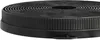 A close-up, side view of a black carbon filter for a range hood. Produktbild-Vorschau