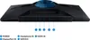 Samsung LS27DG302EUXEN Gaming Monitor 68,6cm (27 Zoll) Produktbild-Vorschau 5