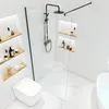 HOME DELUXE - Sprchový kout - BAKI - šířka: 140 cm, černý Náhled obrázku produktu 4