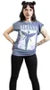 Nirvana T-Shirt Damen In Utero Crystals blau M Produktbild-Vorschau 4