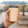 Kaffeebecher to go 'Ceramico' 360 ml - Edelstahl außen Produktbild-Vorschau 5