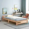 okwish Holzbett Bettgestell 90 x 200 cm,mit Lattenrost, Produktbild-Vorschau 1
