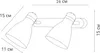 ARTE LAMP LED Lampe mit 2 Spotleuchten - Deckenstrahler mit Produktbild-Vorschau 6
