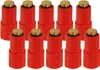 Baustopfen rot 1/2 Zoll mit Messinggewinde Set 10 Stück Produktbild-Vorschau 1