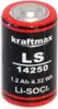 KRAFTMAX Lithium-Batterie LS14250, 1/2 AA-Zelle, 3,6 V-, Produktbild-Vorschau 1