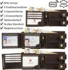 Leder Geldbörse Herren RFID Portemonnaie Echtleder Produktbild-Vorschau 4