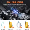 Collage of a fiber optic splicing machine and examples of fiber optic cables. Anteprima dell’immagine prodotto
