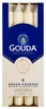 Jedálenské sviečky Gouda slonová kosť 24 cm - 8 kusov Náhľad obrázku produktu 5