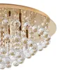 Lindby Deckenleuchte Gillion, 8-flg., gold, Kristall, Ø Produktbild-Vorschau 4