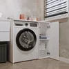 Mobile lavatrice per bagno con ante POLA NP 1D BIANCO 2 Anteprima dell’immagine prodotto 4