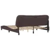 The Living Store Bettgestell mit LED Dunkelbraun 180x200 cm Produktbild-Vorschau 10