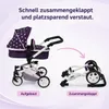 Bayer Chic 2000 Kombi-Puppenwagen Mika | 2in1 Buggy & Produktbild-Vorschau 7