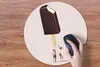 MuchoWow® Mauspad Mousepad Eiscreme - Schokolade - Pastell Produktbild-Vorschau 3