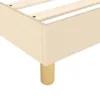 vidaXL Boxspringbettgestell Creme 160x200 cm Stoff Produktbild-Vorschau 8