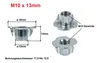 Einschlagmutter M10 x 13 mm verzinkt – 4 Einschlagspitzen – Produktbild-Vorschau 3