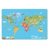 MuchoWow® Mauspad Mousepad Weltkarte Kinder - Modern - Produktbild-Vorschau 1