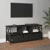 vidaXL Szafka pod TV czarna 102x33x45 cm materiał Podgląd zdjęcia produktu 13